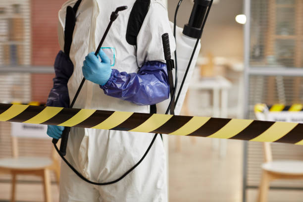 Professional Infectious Disease Decontamination technician working in Orlinda, TN